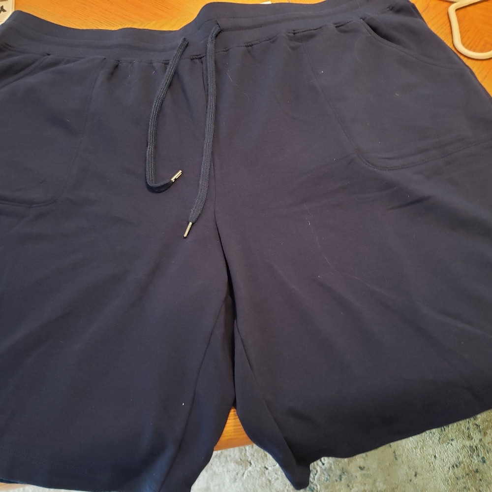 NWT Women's Navy Blue Bermuda Shorts Size 2X